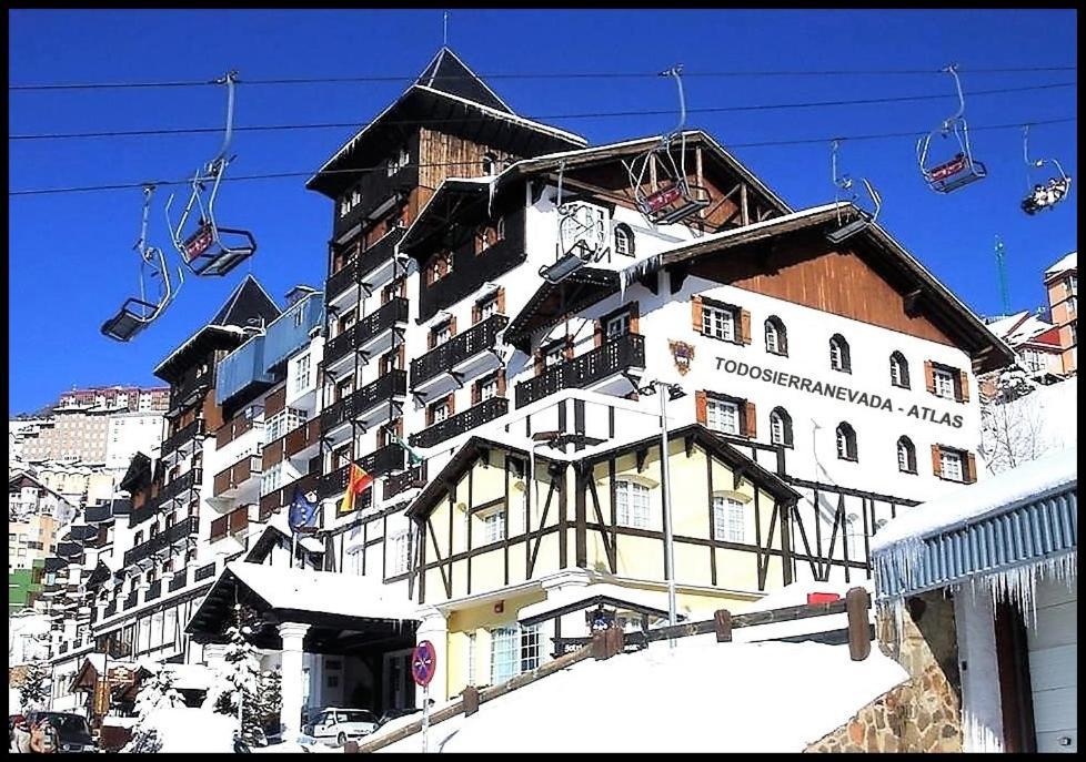 סיירה נבדה Todosierranevada Zona Baja - Edificio Atlas - Vistas A La Montana - Junto A Los Telecabinas מראה חיצוני תמונה