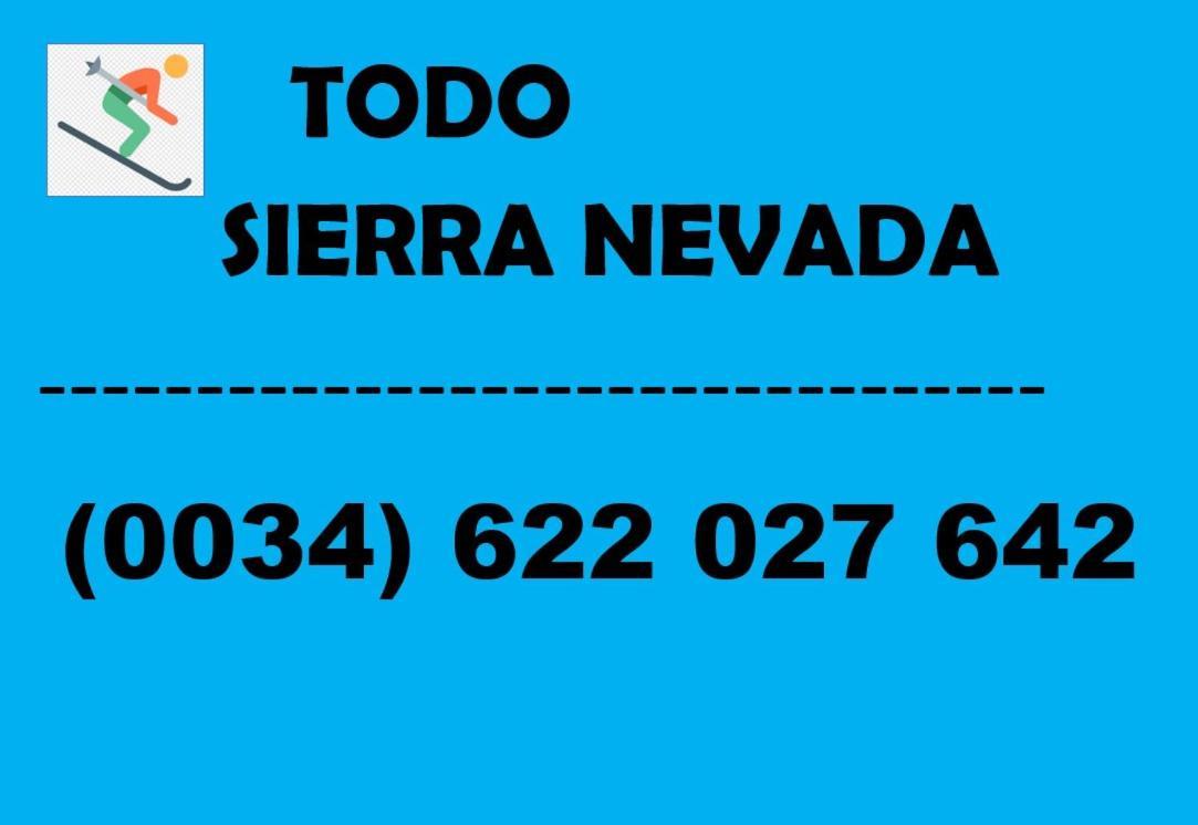 סיירה נבדה Todosierranevada Zona Baja - Edificio Atlas - Vistas A La Montana - Junto A Los Telecabinas מראה חיצוני תמונה